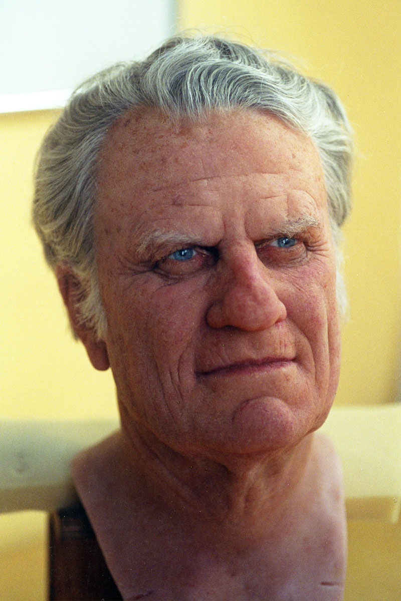 Sculpture of Dr Billy Graham by Karen Newman