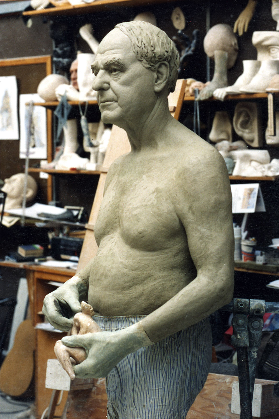 Sculpture of Henry Moore by Karen Newman