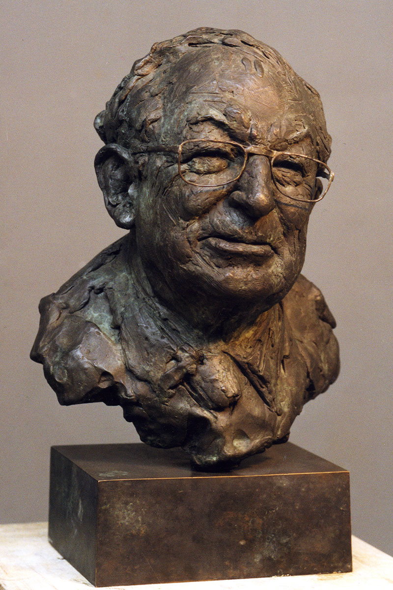 Sculpture of Phillip Joseph by Karen Newman