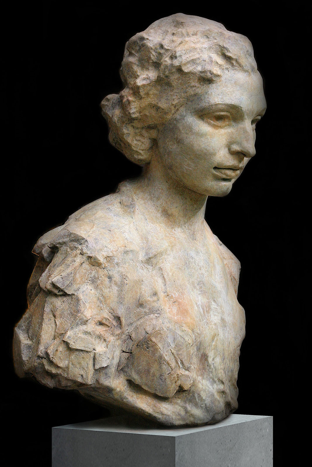 Sculpture of Noor Inayat Khan, GC, Croix de Guerre by Karen Newman