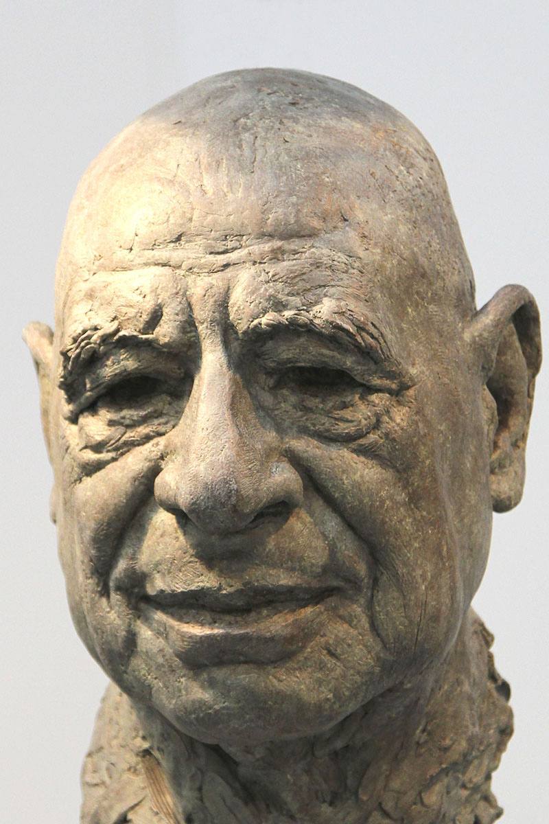 Sculpture of Dr Samir Eid by Karen Newman