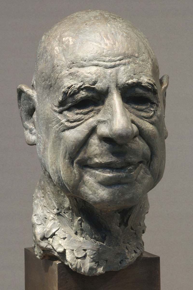 Sculpture of Dr Samir Eid by Karen Newman