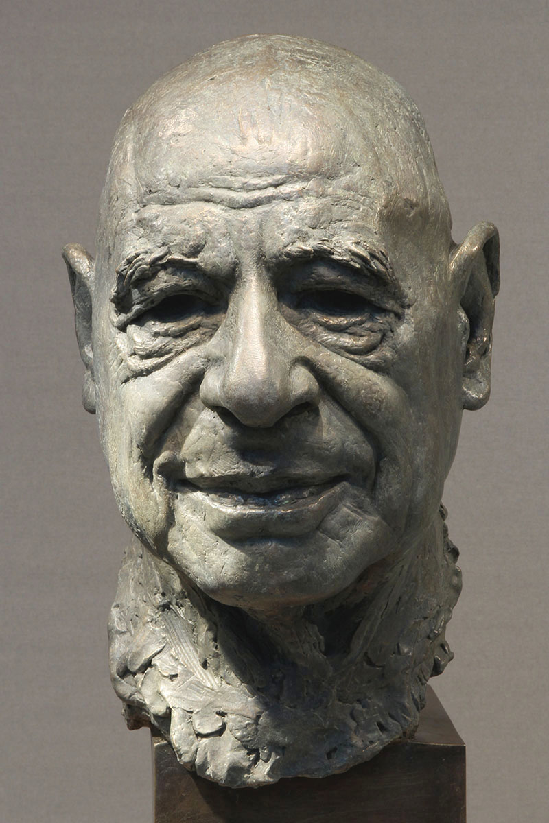 Sculpture of Dr Samir Eid by Karen Newman