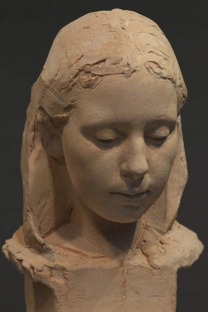 Sculpture of Vivien by Karen Newman